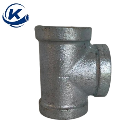 Galvanized Tee Banded Equal